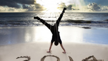 Yoga as Art – Beach Handstands.